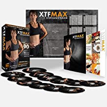 XTFMAX: 90 Day DVD Workout Program with 12 Exercise Videos + Training Calendar & Fitness Guide and Nutrition Plan